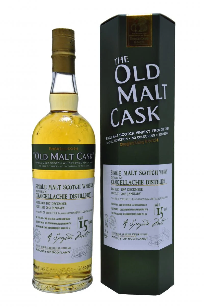 Craigellachie 1997-2013 | 15 Year Old | Old Malt Cask 9344