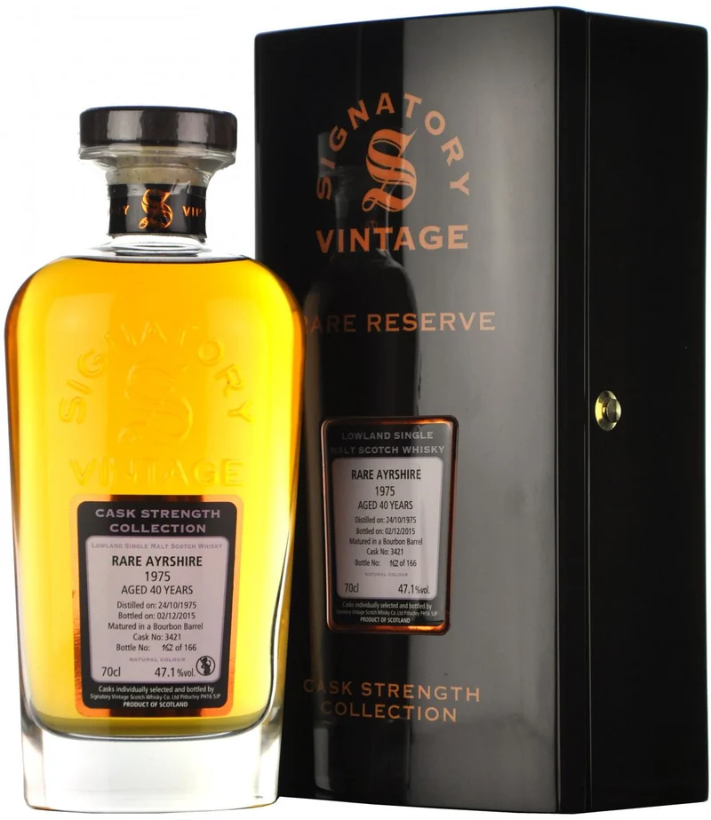 Rare Ayrshire (Ladyburn) 1975-2015 | 40 Year Old | Signatory Vintage