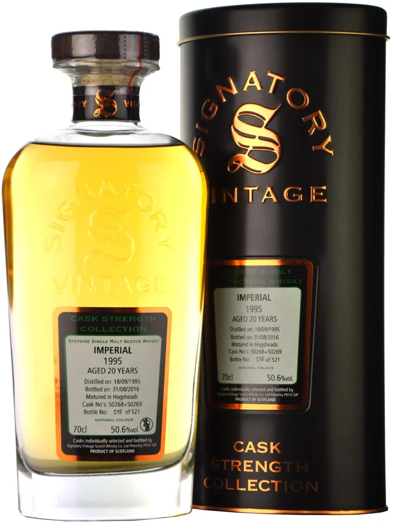 Imperial 1995-2016 | 20 Year Old | Signatory Vintage