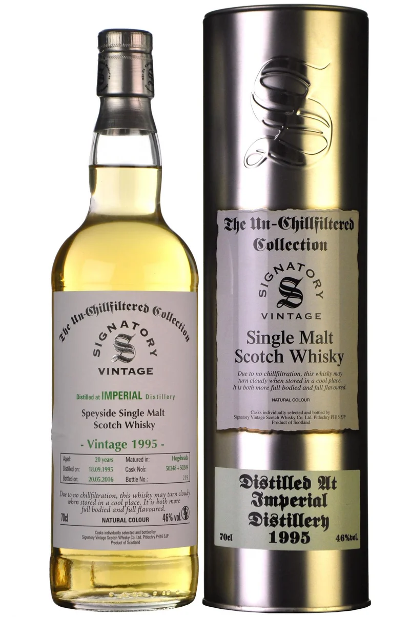 Imperial 1995-2016 | 20 Year Old | Signatory Vintage