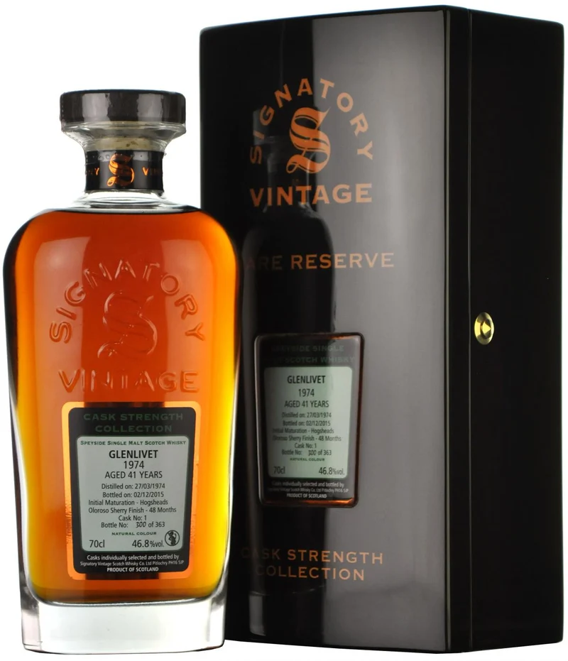 Glenlivet 1974-2015 | 41 Year Old | Signatory Vintage