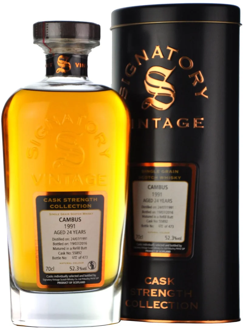 Cambus 1991-2016 | 24 Year Old | Signatory Vintage