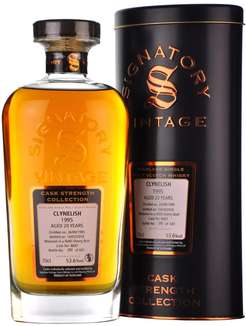Clynelish 1995-2016 | 20 Year Old | Signatory Vintage