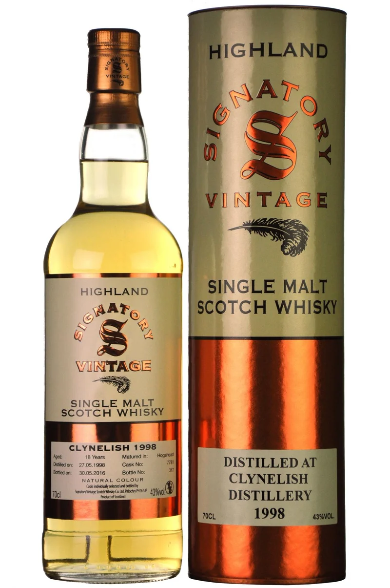 Clynelish 1998-2016 | 18 Year Old Signatory Vintage Single Cask 7781