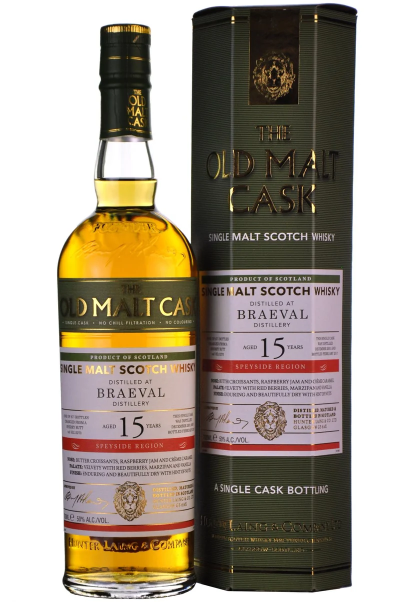 Braeval 2001-2017 | 15 Year Old | Old Malt Cask 1327