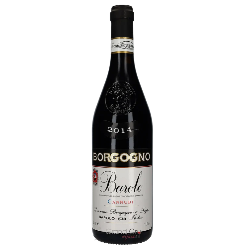 2014 Giacomo Borgogno & Figli Barolo Cannubi