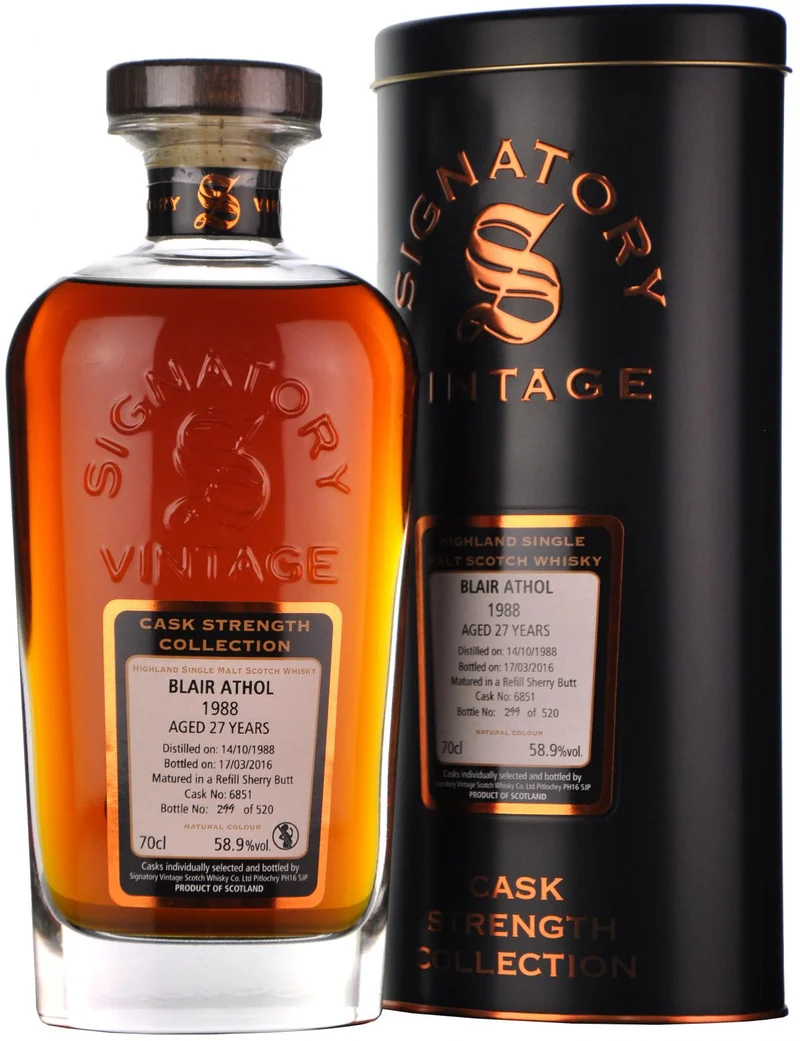 Blair Athol 1988-2016 | 27 Year Old | Signatory Vintage