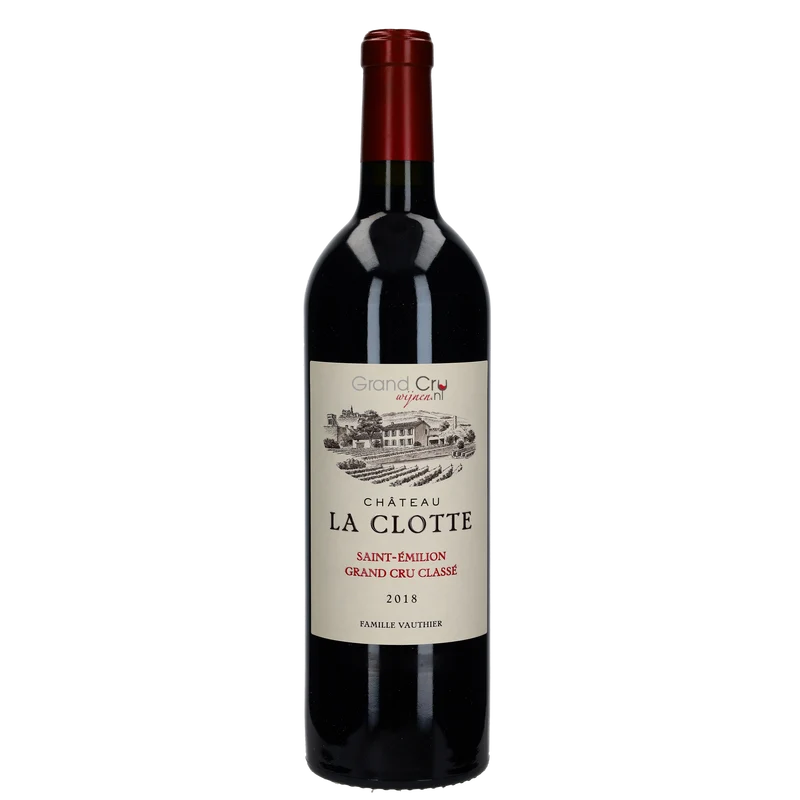 2018 Château La Clotte Saint-Émilion Grand Cru