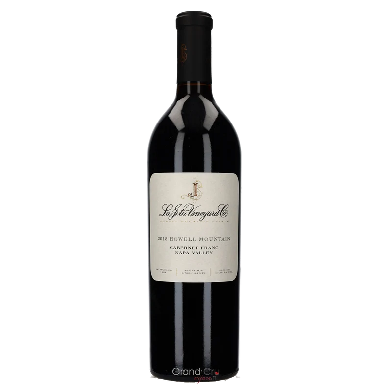 2018 La Jota Cabernet Franc Howell Mountain