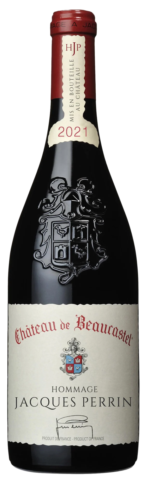 2021 Château de Beaucastel Châteauneuf-du-Pape Hommage Jacques Perrin BIO
