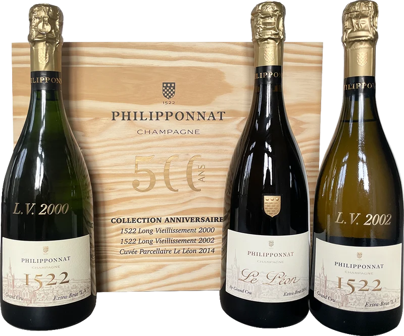 Champagne Philipponnat 500 Years Collection Box