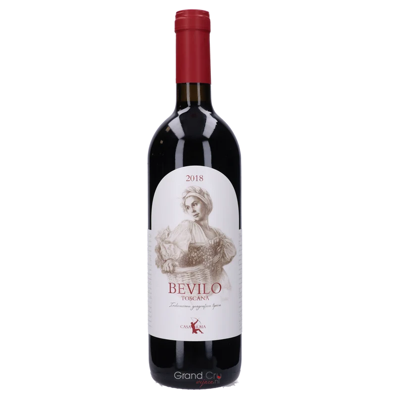 2018 Casa Raia Bevilo Toscana Rosso