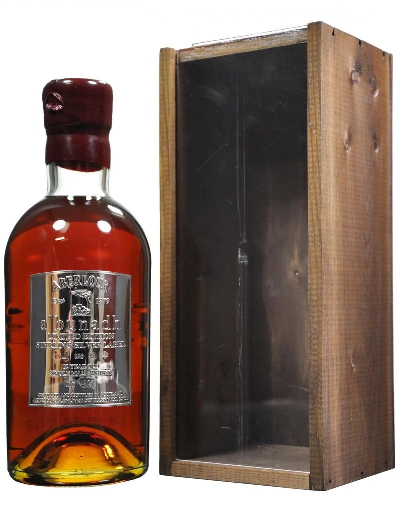 Aberlour A'bunadh Sterling Silver Label