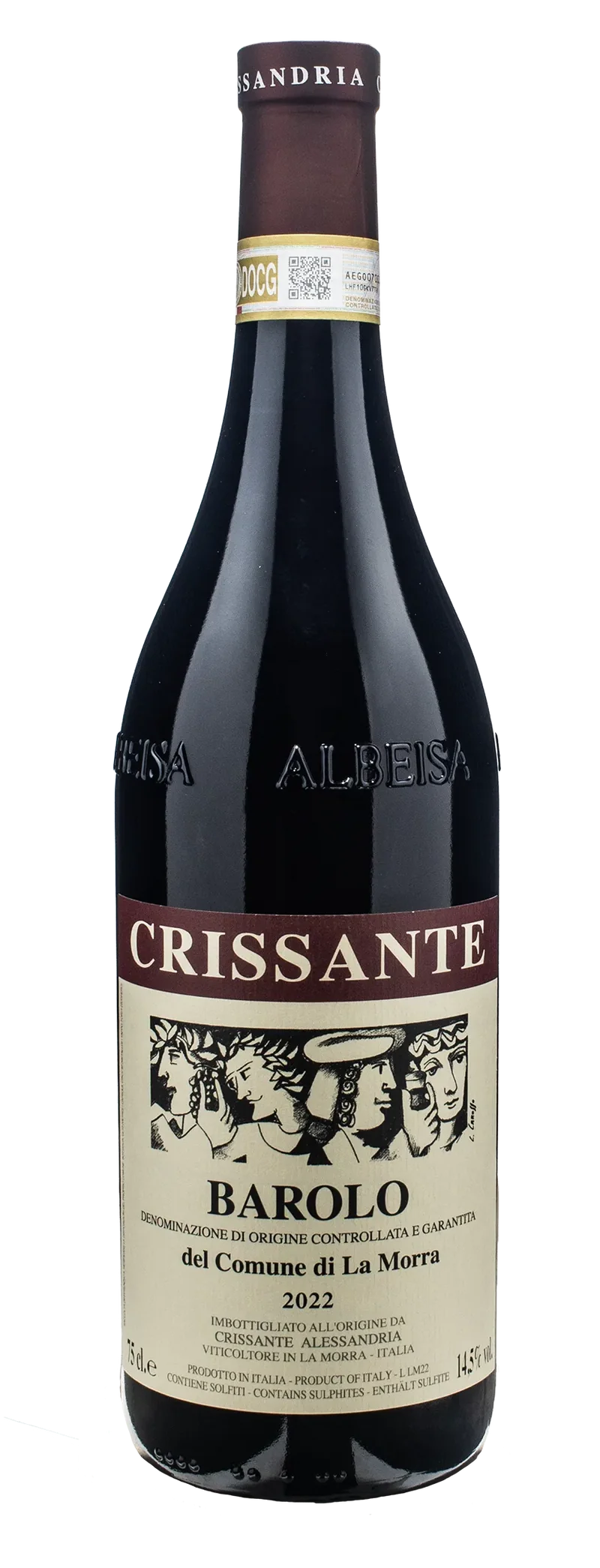 Crissante Alessandria Barolo del Comune di La Morra 2022
