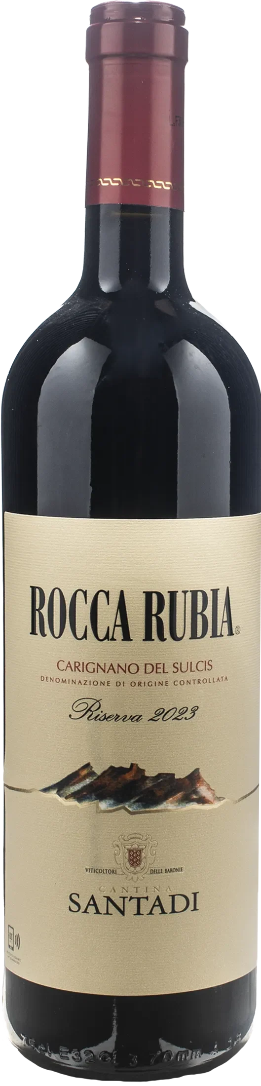 Santadi Carignano del Sulcis Rocca Rubia Riserva 2023