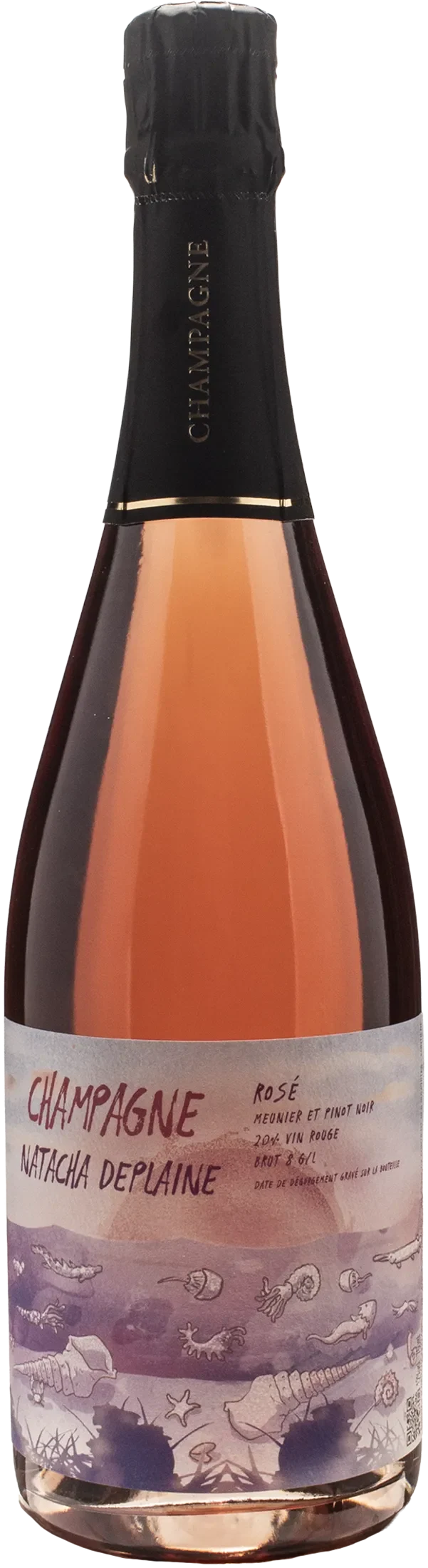 Natacha Deplaine Champagne Rosè Brut