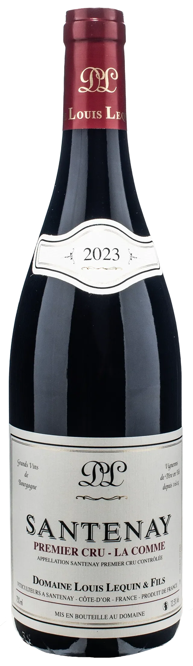 Louis Lequin & Fils Santenay Rouge 1er Cru La Comme 2023