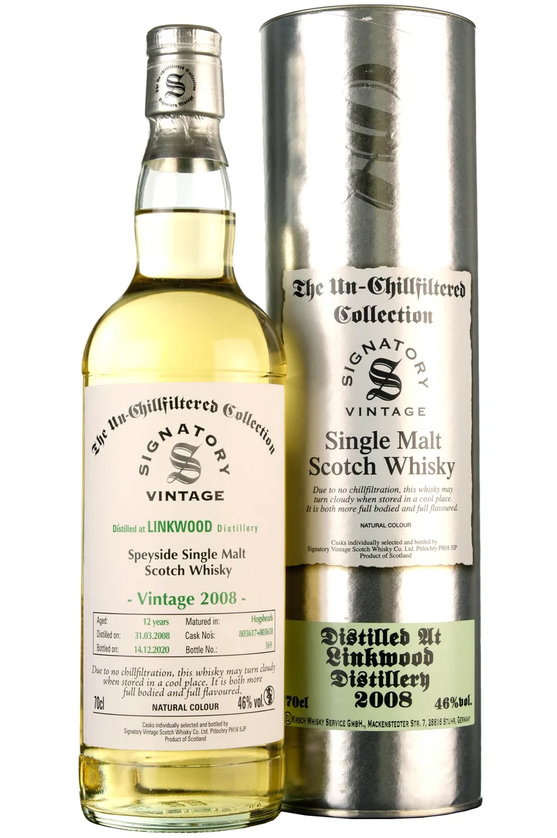 Linkwood 2008-2020 | 12 Year Old | Signatory Vintage Cask 803617 + 803618