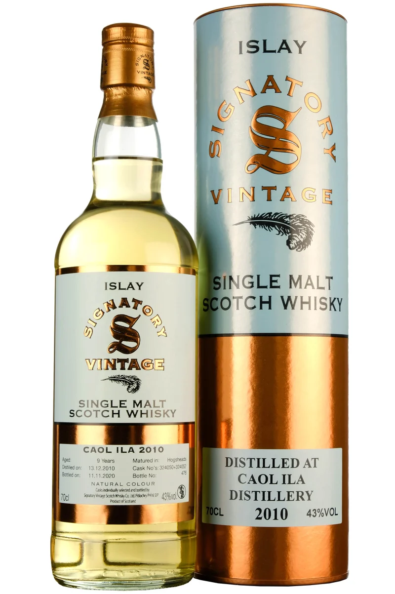 Caol Ila 2010-2020 | 9 Year Old | Signatory Vintage Cask 324050 + 324052