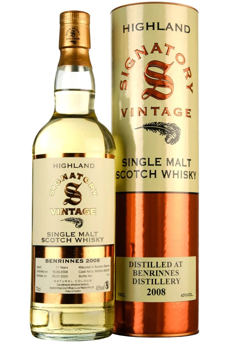 Benrinnes 2008-2020 | 11 Year Old | Signatory Vintage Cask 800284 + 800285