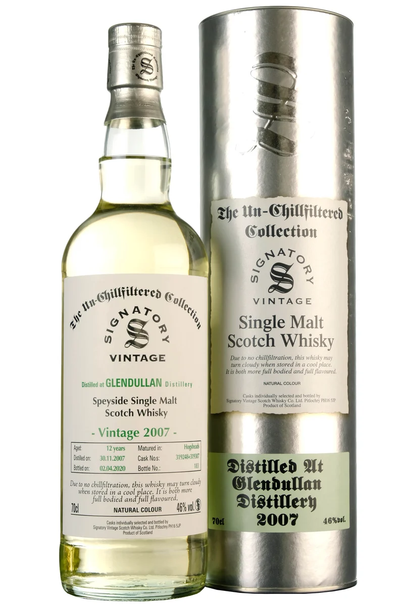 Glendullan 2007-2020 | 12 Year Old Signatory Vintage Cask 319248 + 319307
