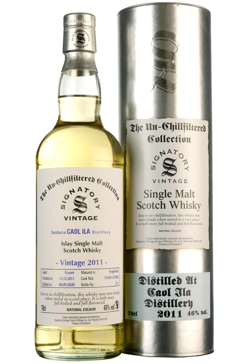 Caol Ila 2011-2020 | 8 Year Old | Signatory Vintage Cask 315841 + 315842