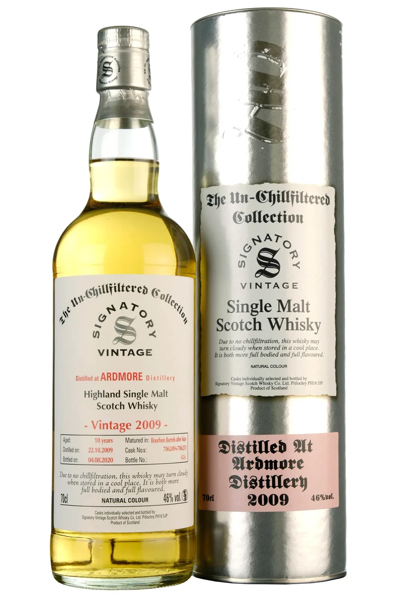 Ardmore 2009-2020 | 10 Year Old Signatory Vintage Cask 706249 + 206251