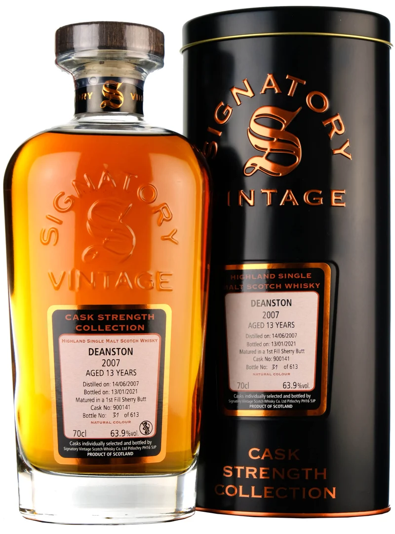 Deanston 2007-2021 | 13 Year Old | Signatory Vintage Cask 900141