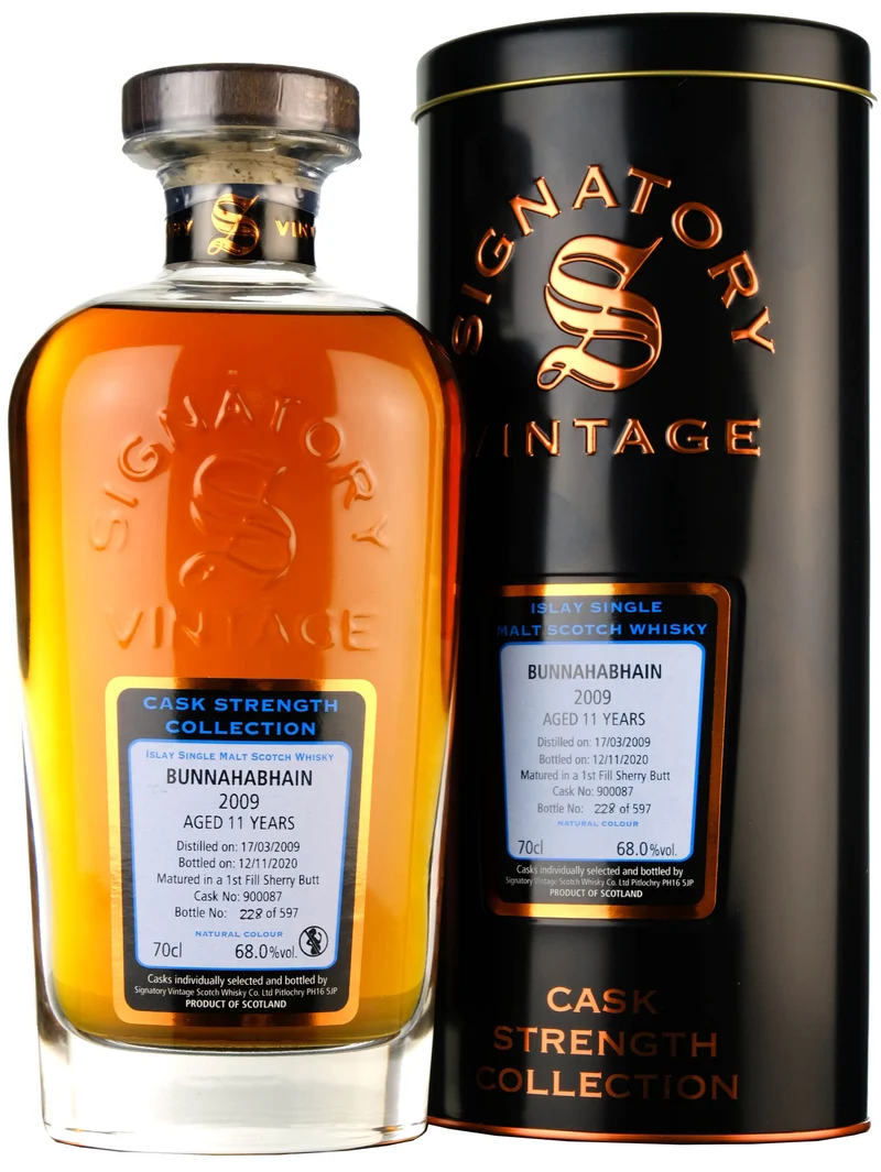 Bunnahabhain 2009-2020 | 11 Year Old Signatory Vintage Cask Strength Collection Single Cask 900087