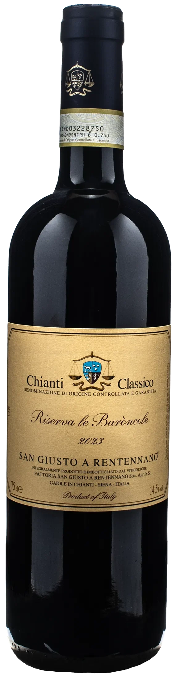 San Giusto a Rentennano Chianti Classico Le Baròncole Riserva 2023