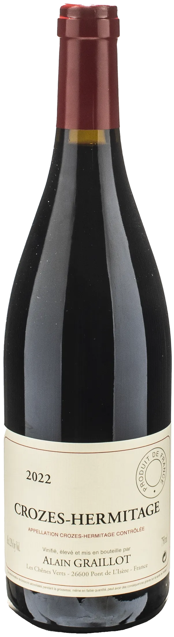 Alain Graillot Crozes-Hermitage Rouge 2022