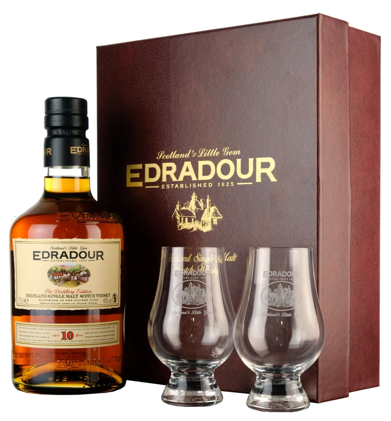 Edradour 10 Year Old Glass Pack