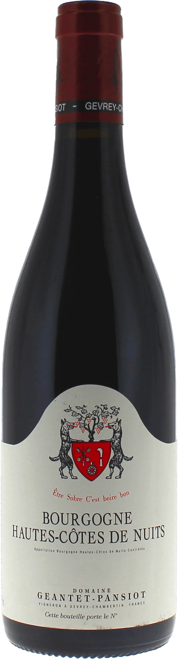 Bourgogne Hautes Cotes De Nuits Domaine Geantet Pansiot, 2023