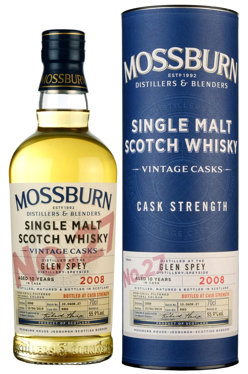 Glen Spey 2008-2019 | 10 Year Old Mossburn Distillers Vintage Casks