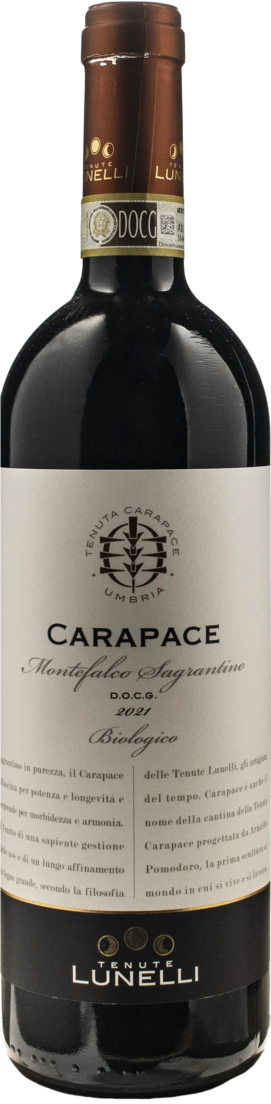 Tenute Lunelli Castelbuono Montefalco Sagrantino Carapace 2021