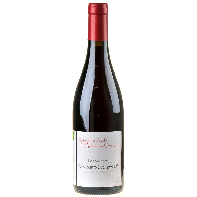 Bertrand et Axelle Machard de Gramont Nuits-Saint-Georges Les Vallerots 2022