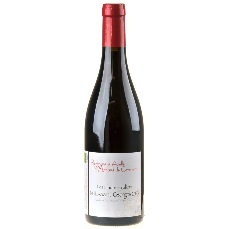 Bertrand et Axelle Machard de Gramont Nuits-Saint-Georges Les Hauts Pruliers 2023