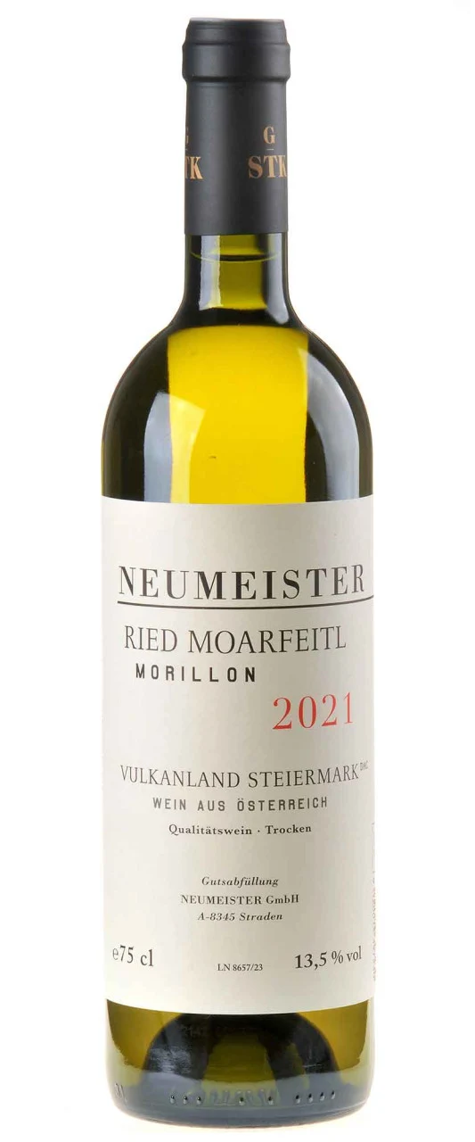 Neumeister Morillon Ried Moarfeitl GSTK Bio 2021 white