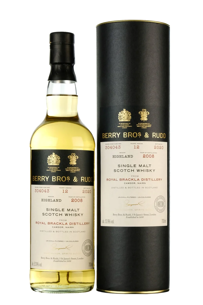 Royal Brackla 2008-2020 | 12 Year Old Berry Bros Single Cask 304043