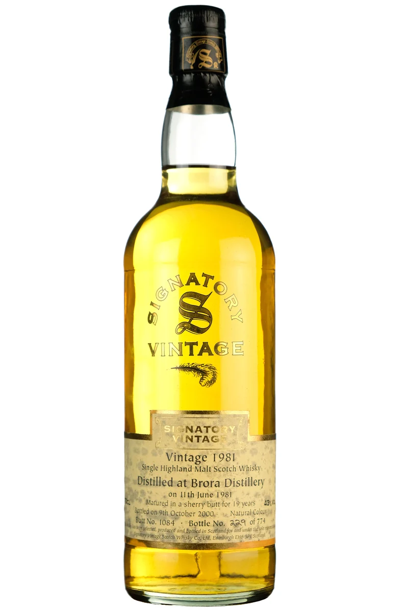 Brora 1981-2000 | 19 Year Old Signatory Vintage Cask 1084