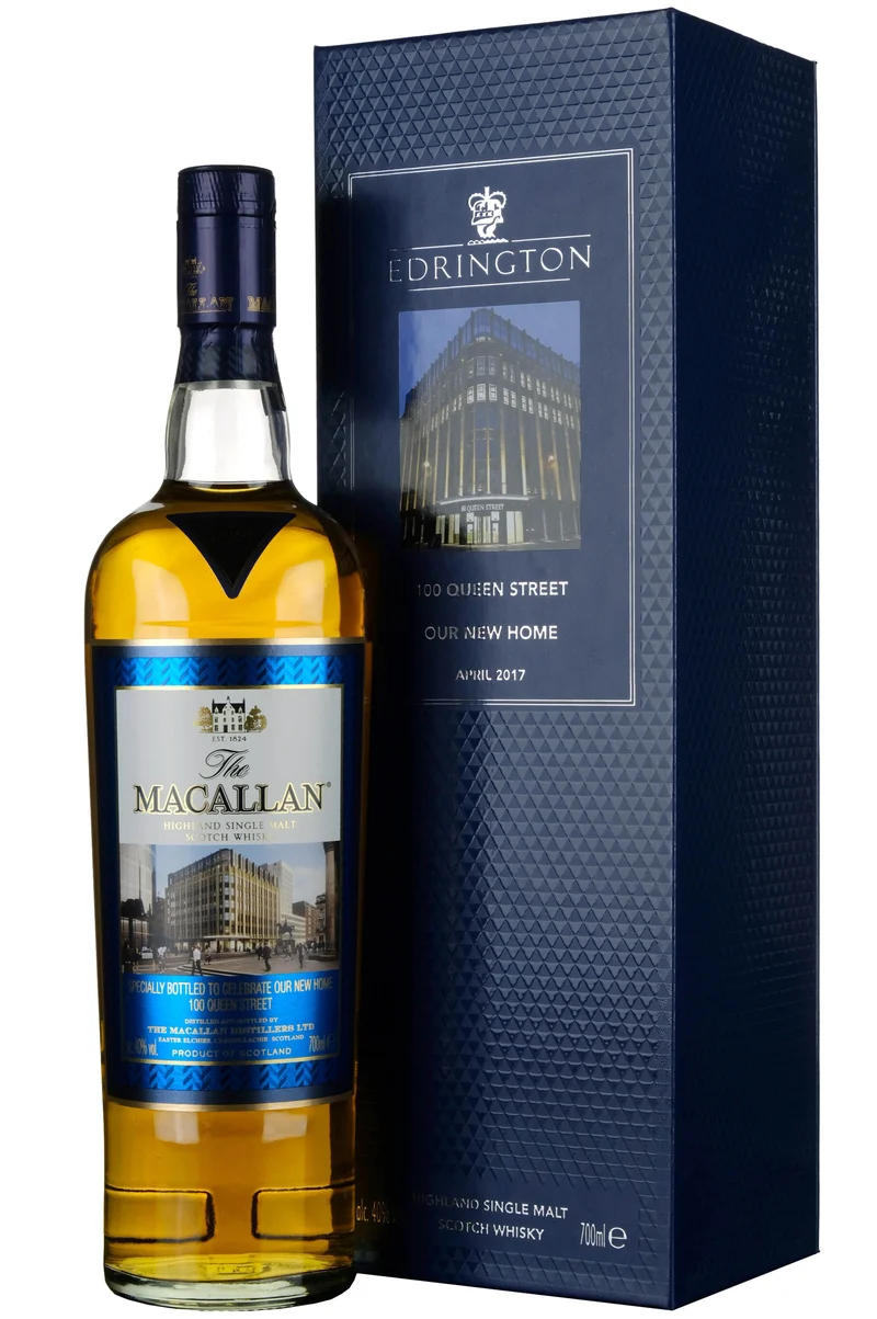 Macallan Edrington Celebrating Their New Home 100 Queen Street 2017