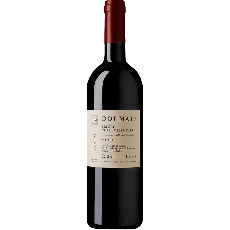 Doi Mats Merlot Le Particelle DOC Colli Orientali Friuli