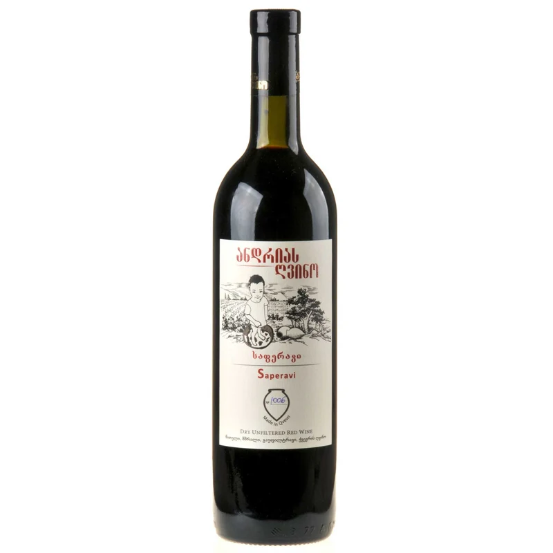 Andrias Gvino Saperavi Qvevri Red Dry 2022