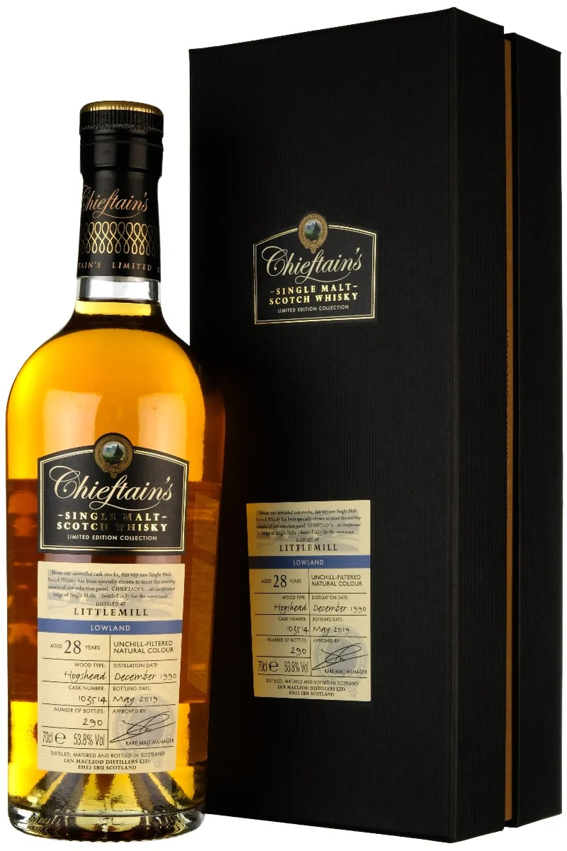 Littlemill 1990-2019 | 28 Year Old | Chieftain's | Cask 103514