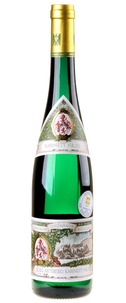 Maximin Grünhaus Riesling Abtsberg Kabinett Nr 50 2022 Versteigerung white