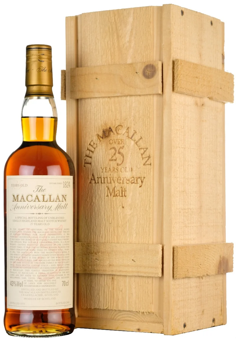 Macallan 1975-2000 | 25 Year Old Anniversary Malt