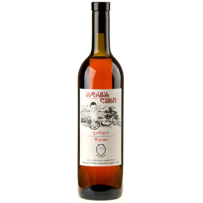 Andrias Gvino Rkatsiteli Vardo Dry Rose Wine 2024 white
