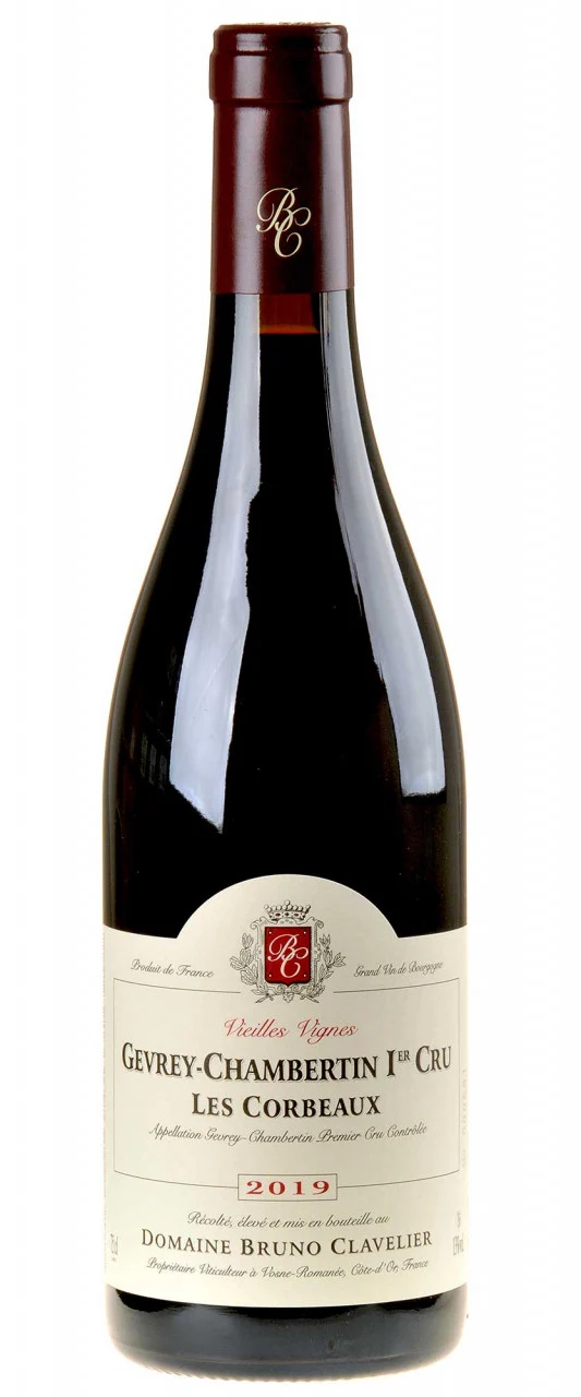 Domaine Bruno Clavelier Gevrey-Chambertin 1er Cru Les Corbeaux Bio 2019