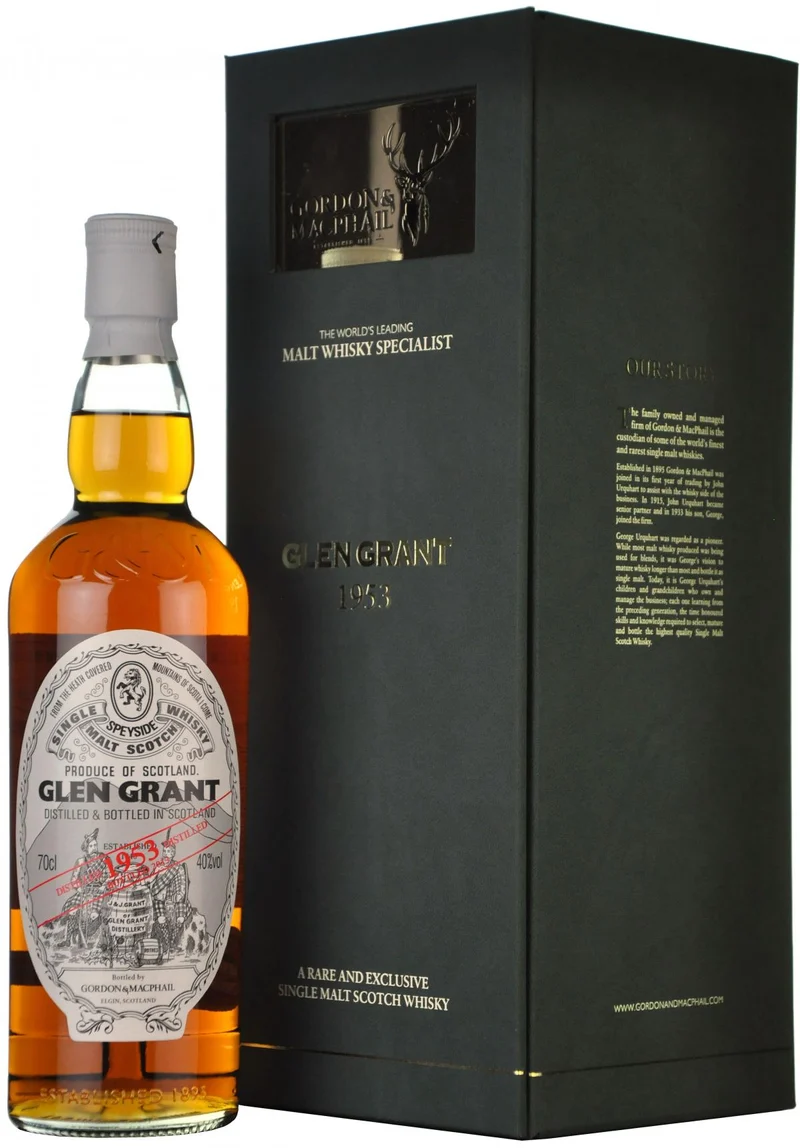 Glen Grant 1953-2013 | 60 Year Old Gordon & MacPhail - Casks 598+599+1105