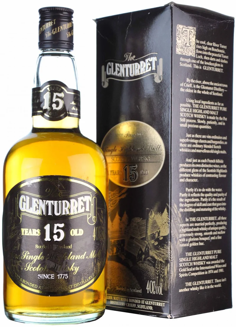 Glenturret 15 Year Old 1980s